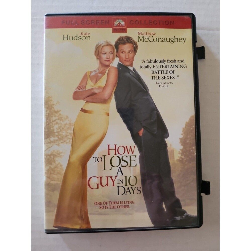How to Lose a Guy in 10 Days (DVD, 2003, Full Frame)